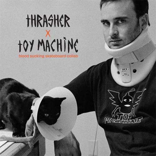 THRASHER × TOY MACHINE COLLAB
